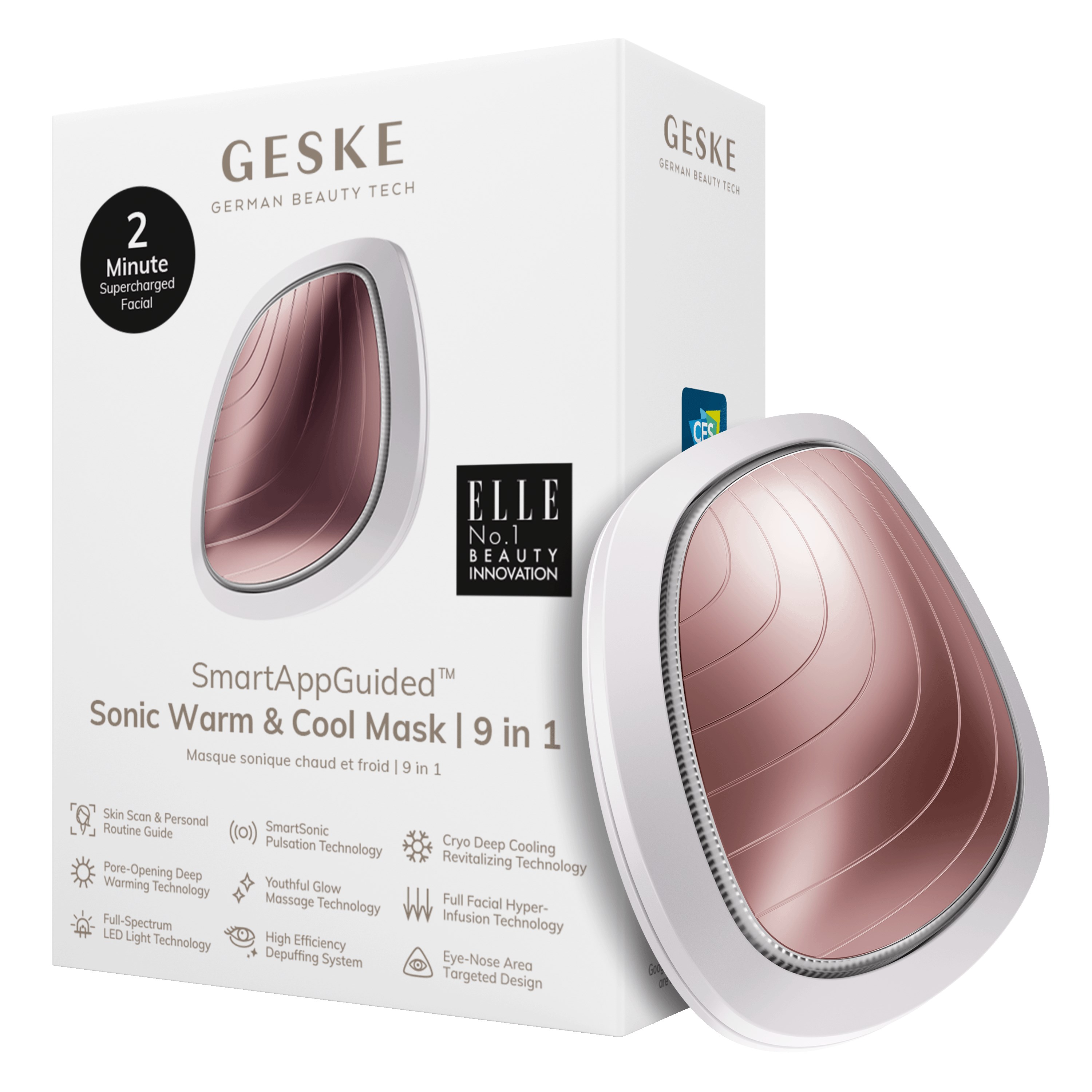 Geske 9 in 1 Sonic Warm & Cool Mask Starlight (obrázok 8)