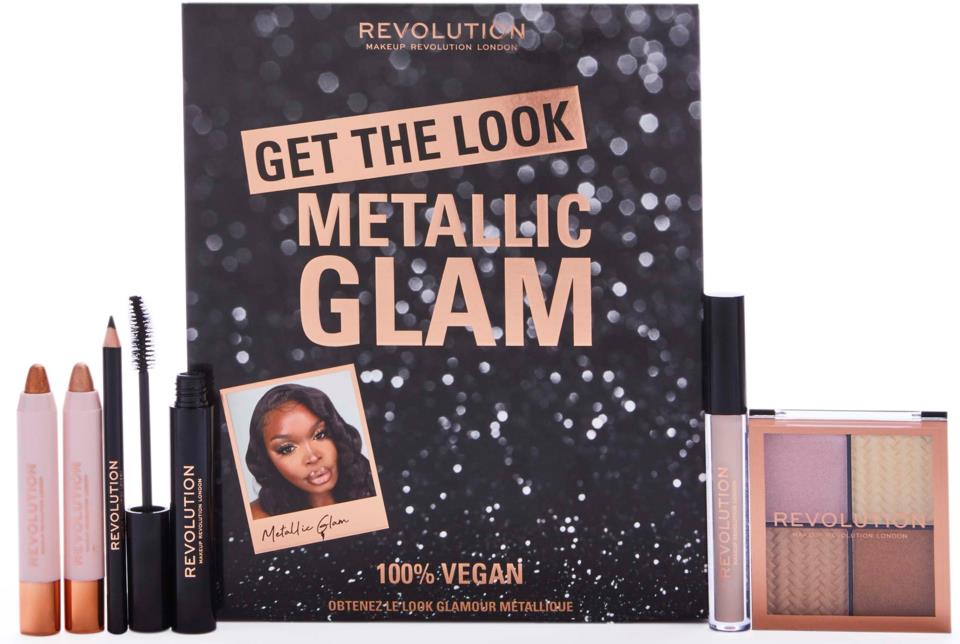Makeup Revolution Get The Look Metallic Glam Giftset