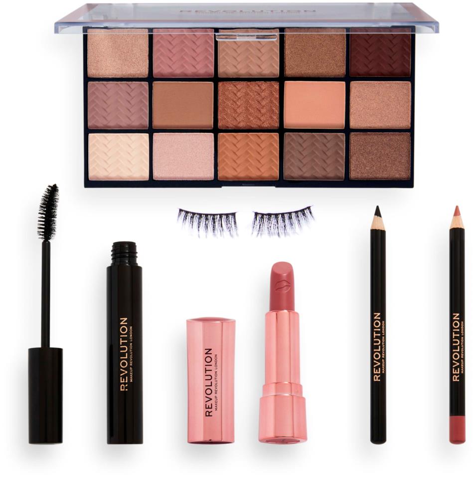 Makeup Revolution Get The Look Nude Glam Giftset
