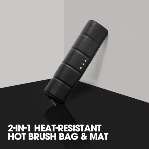 ghd 2-in-1 Heat-Resistant Hot Brush Bag & Mat | lyko.com