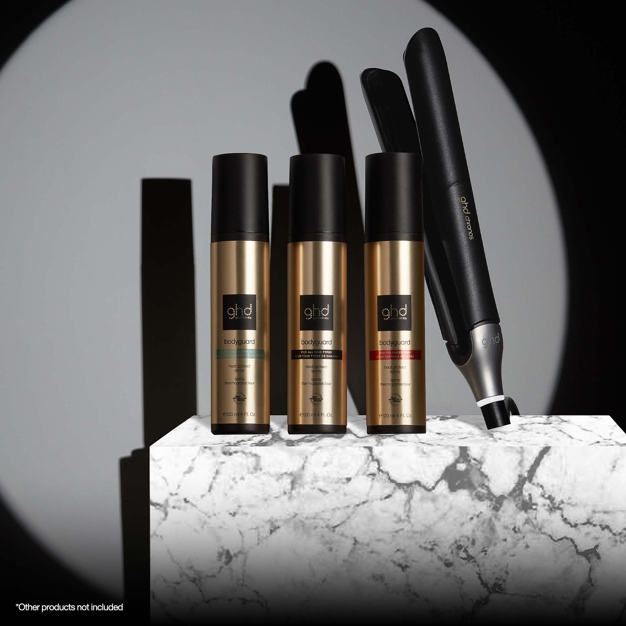 ghd Bodyguard - Heat Protect Spray For All Hair Types 120 ml (obrázok 5)