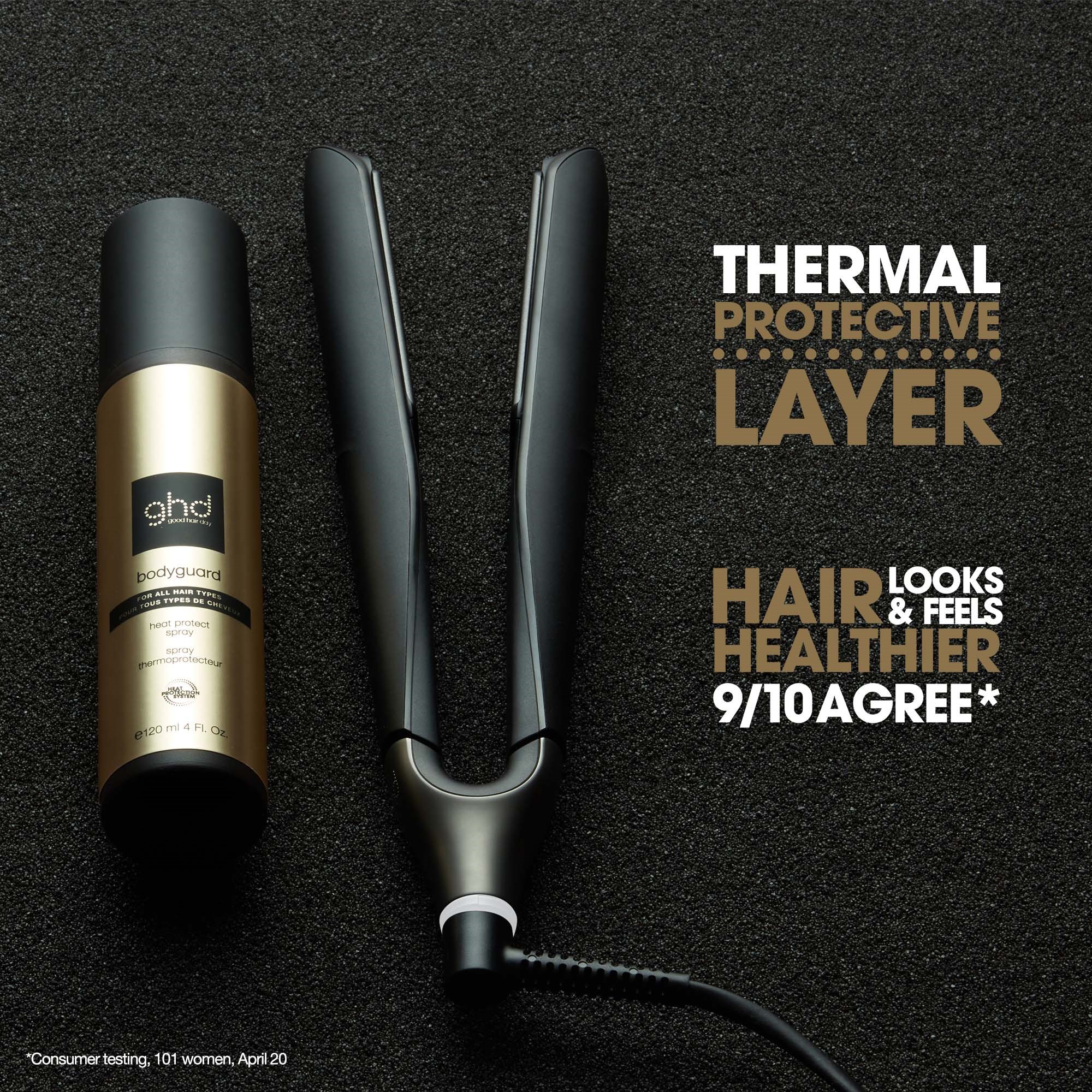 ghd Bodyguard - Heat Protect Spray For All Hair Types 120 ml (obrázok 6)