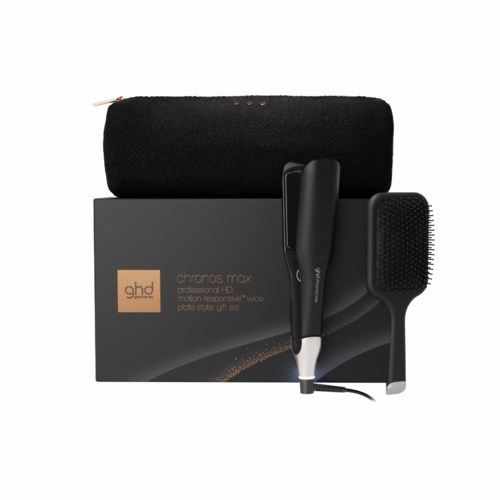 ghd Cashmere Collection Chronos Max Wide Plate Hair Straightener Festive Gift Set in