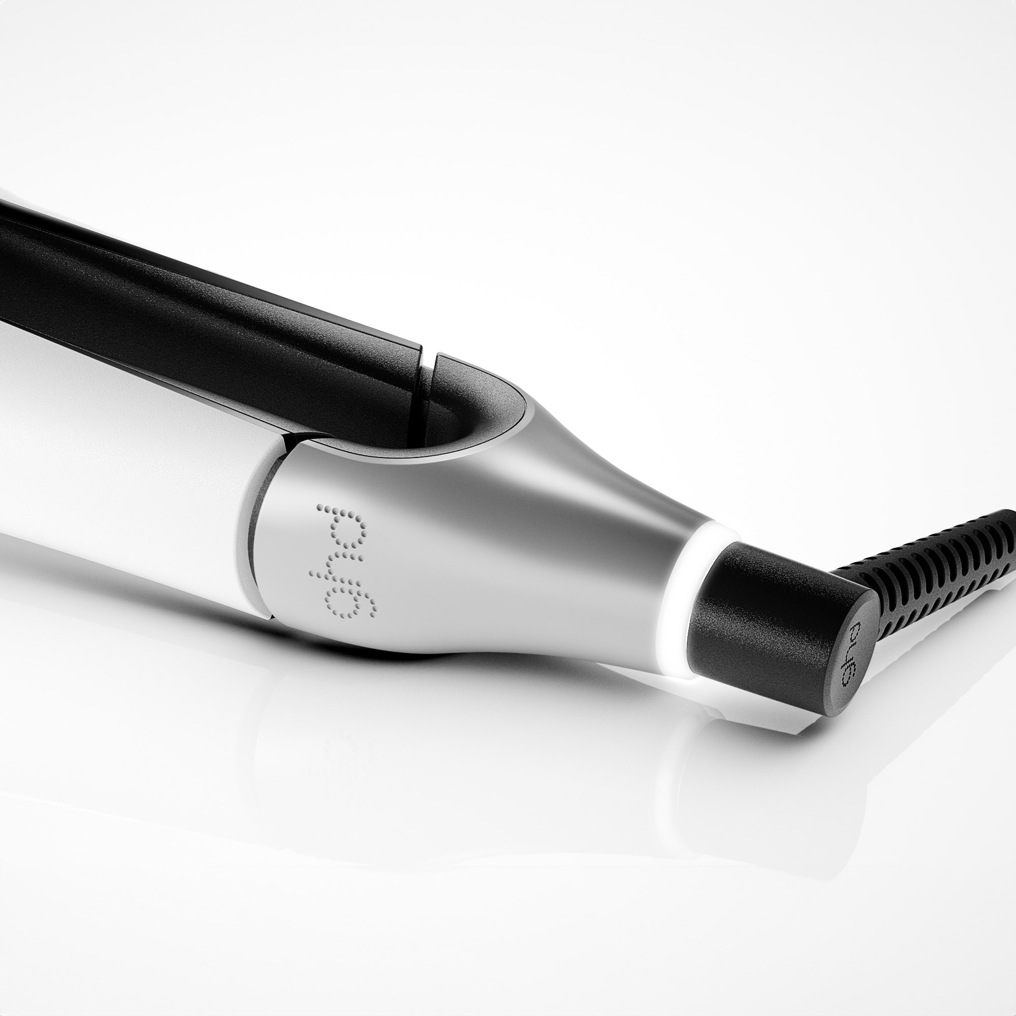 ghd Chronos Max Wide Plate Hair Straightener White (obrázok 9)