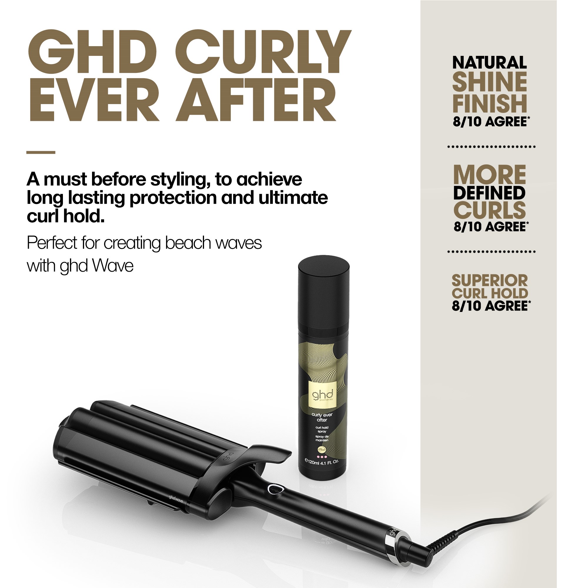 ghd Wetline Curly Ever After - Spray utrwalający skręt loków 120 ml (obrázok 4)