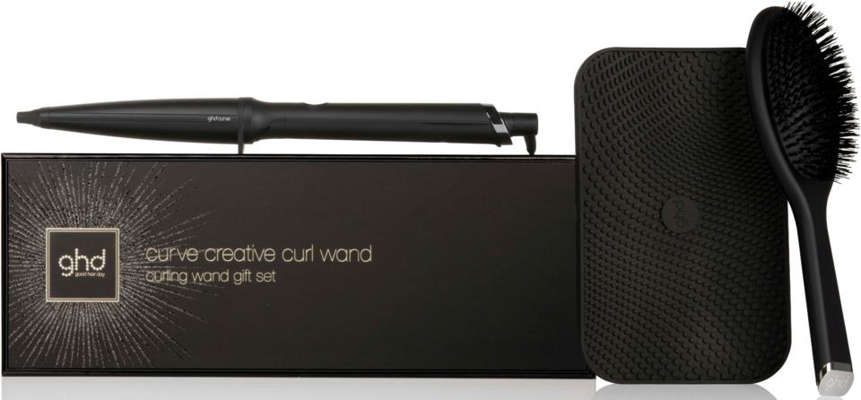 Ghd Curve® Creative Curl Wand, Brush & Heat Mat Gift Set