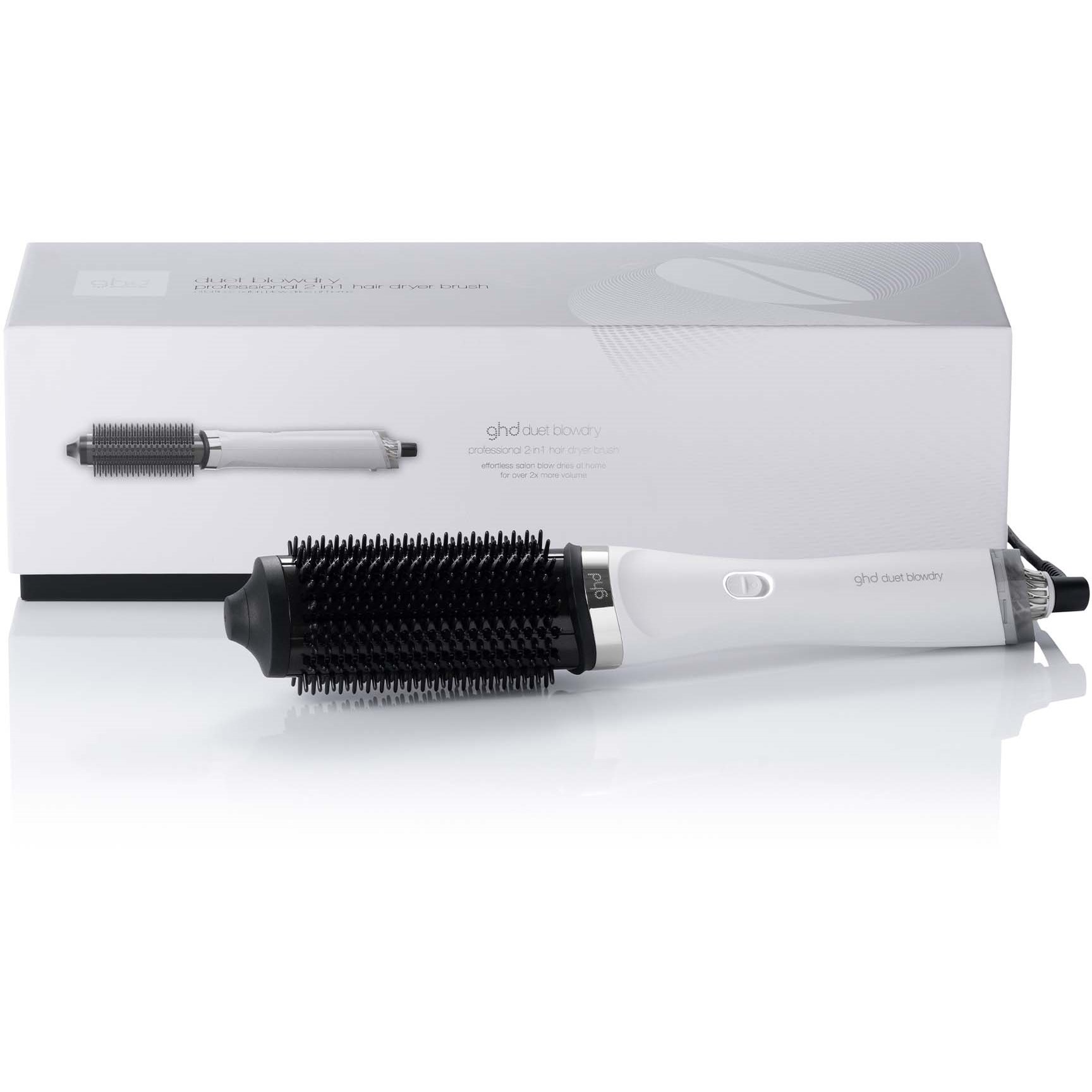ghd Duet Blow Dry - 2-in-1 Hair Dryer Brush White (obrázok 8)