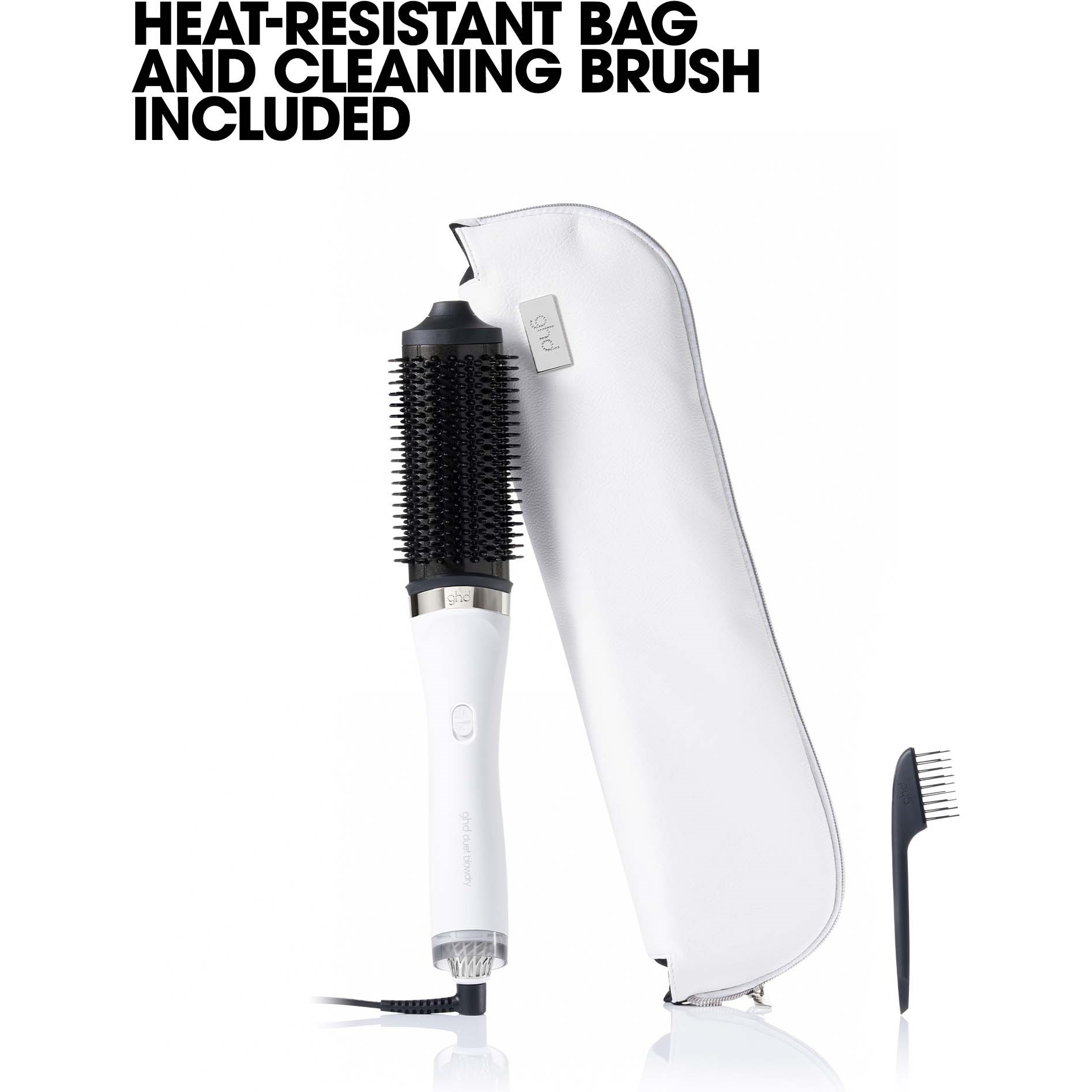 ghd Duet Blow Dry - 2-in-1 Hair Dryer Brush White (obrázok 9)