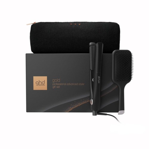 ghd Cashmere Collection Gold Hair Straightener Festive Gift Set in