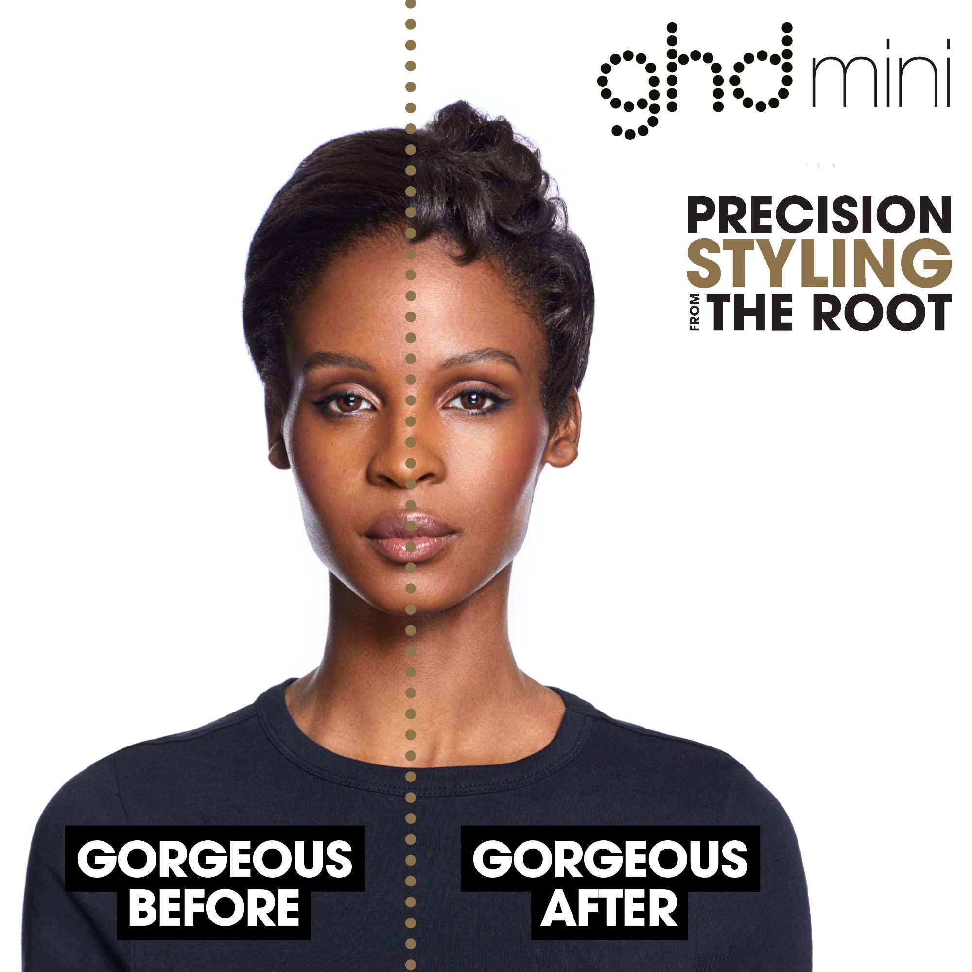 Alternativ bild 1 för ghd Mini Hair Straightener in Black