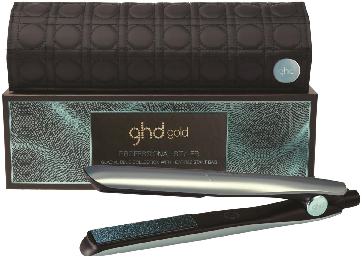 ghd Original Hair Straightener, Ceramic Flat Iron, Professional Hair Styler, Glacial Blue - wide 4