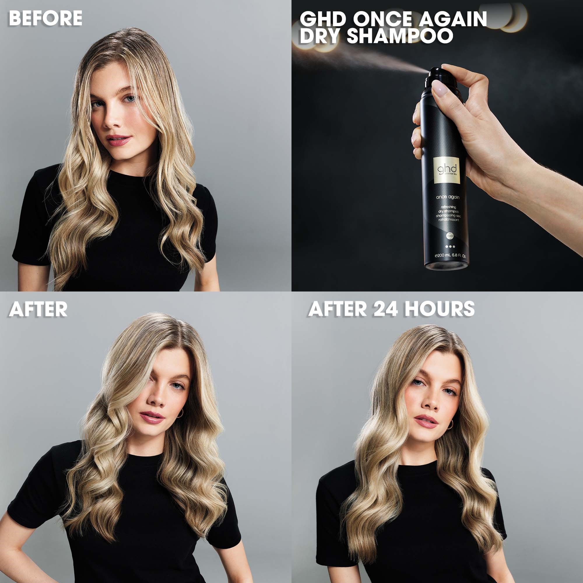 ghd Once Again - Lightweight Refresh Dry Shampoo 200 ml (zdjęcie 4)