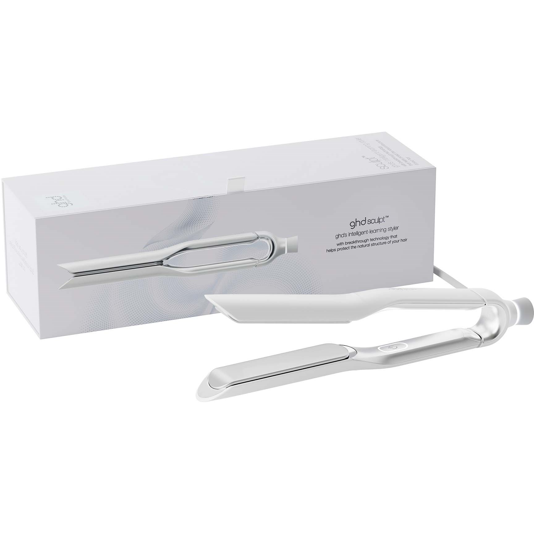 ghd Sculpt Interactive Hair Straightener White