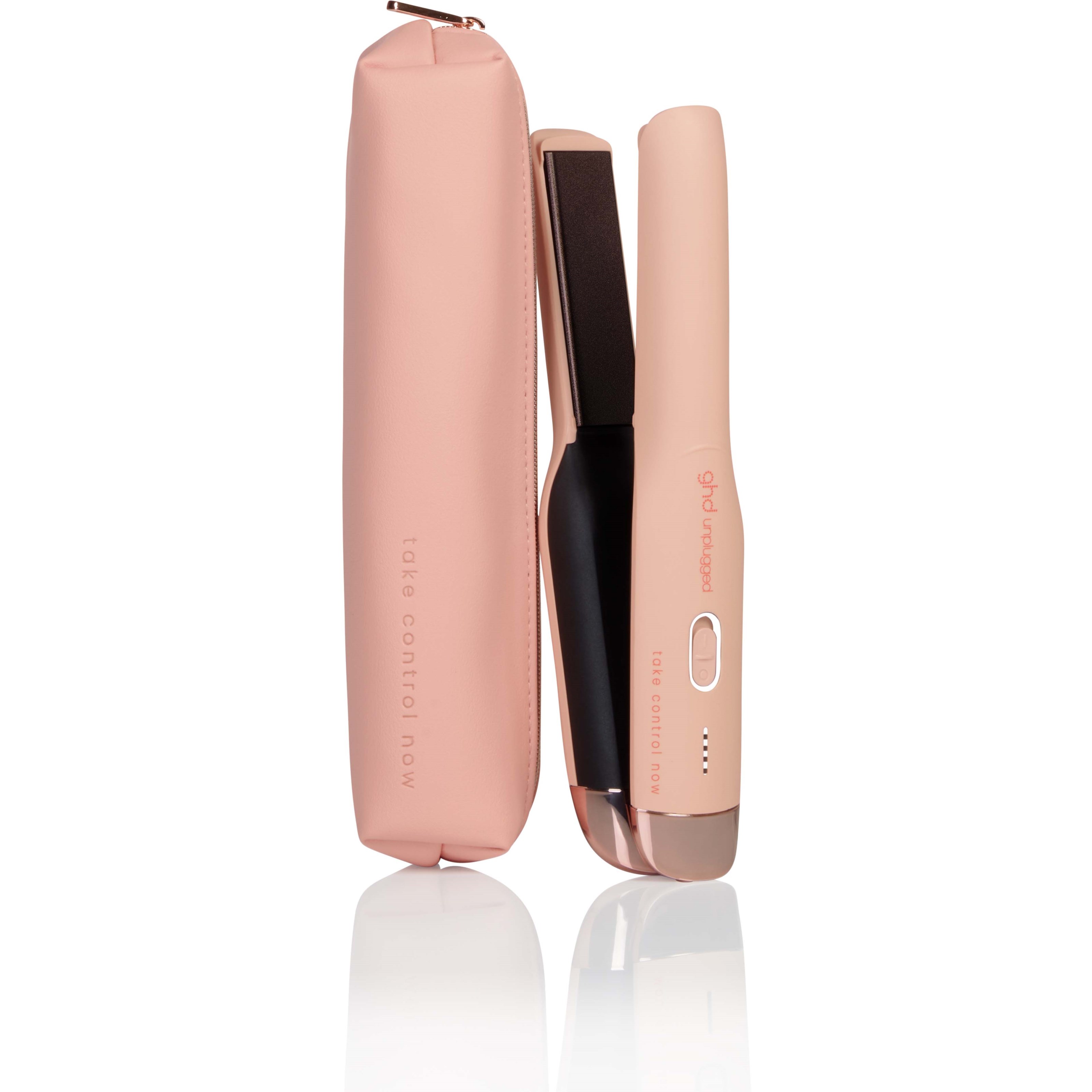 Läs mer om ghd Unplugged Pink Collection On The Go Cordless Styler