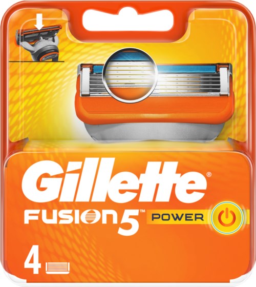 Сменные кассеты Gillette Fusion5 Power, 5 лезвий, 4 шт — фото 8