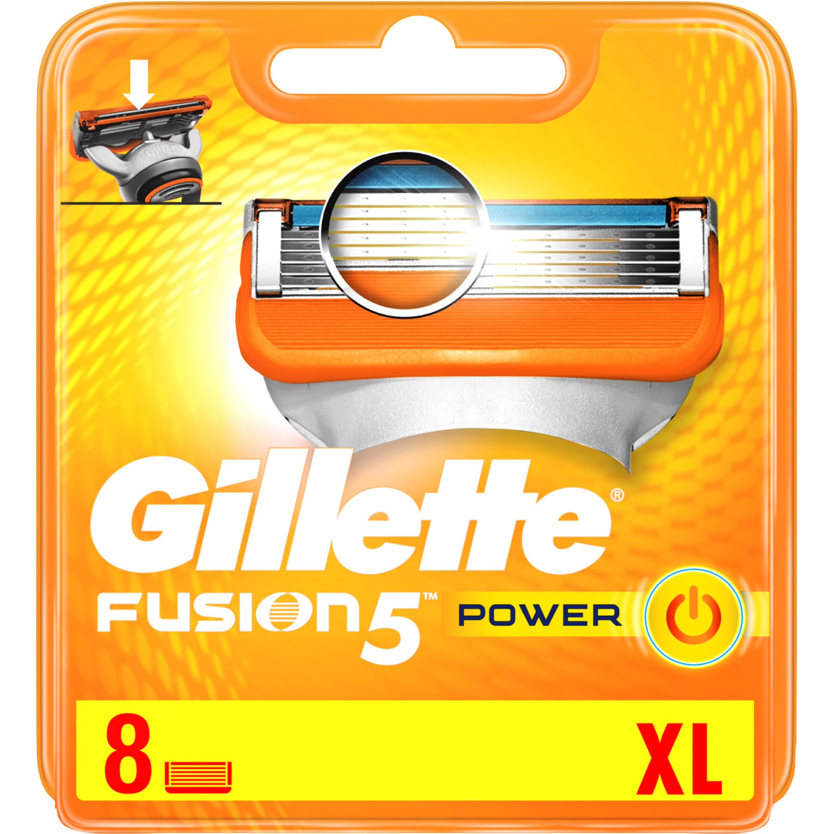 Gillette Fusion5 Power ostrza wymienne do maszynki do golenia 8 szt. (obrázok 8)