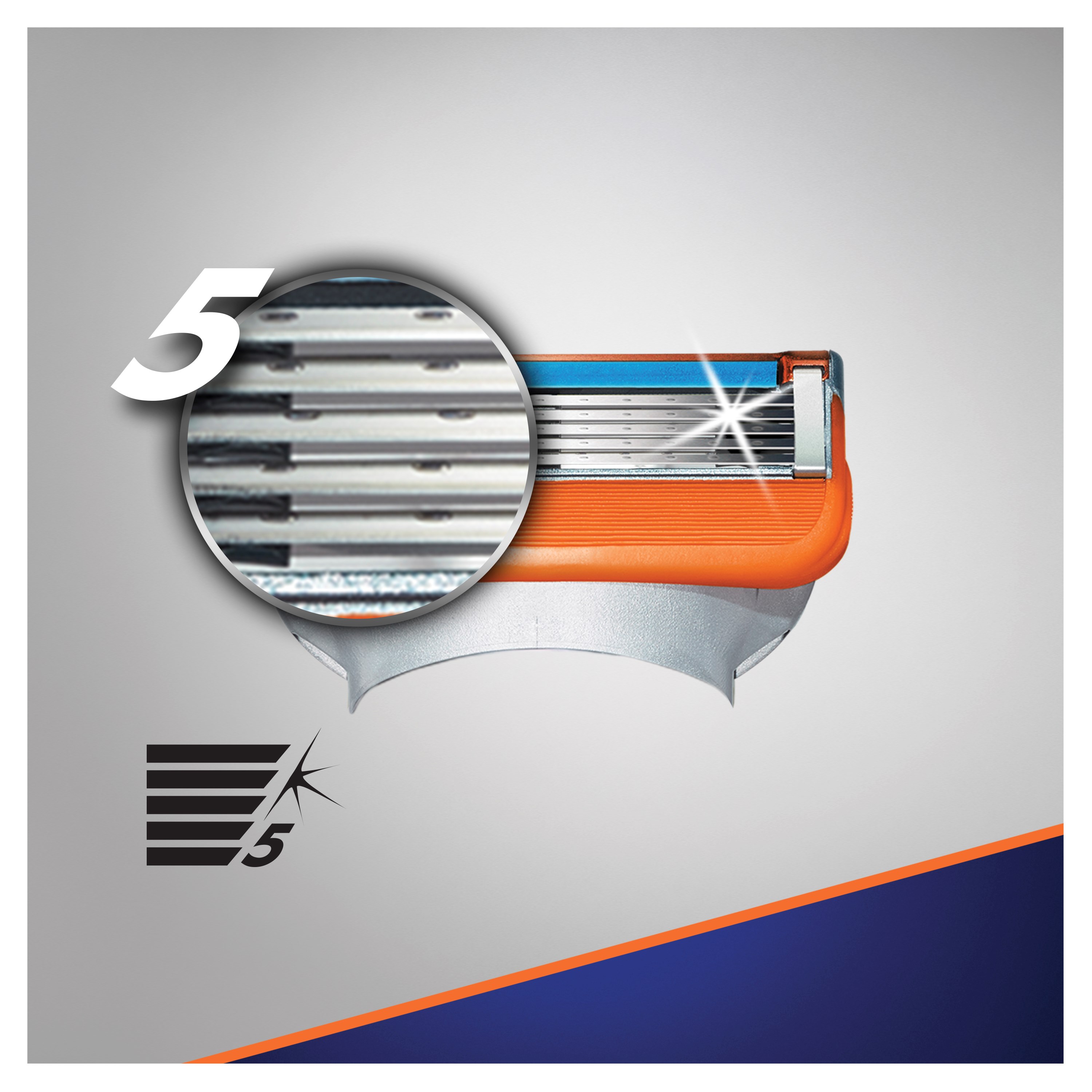 Gillette Fusion5 Power ostrza wymienne do maszynki do golenia 4 szt. (obrázok 3)