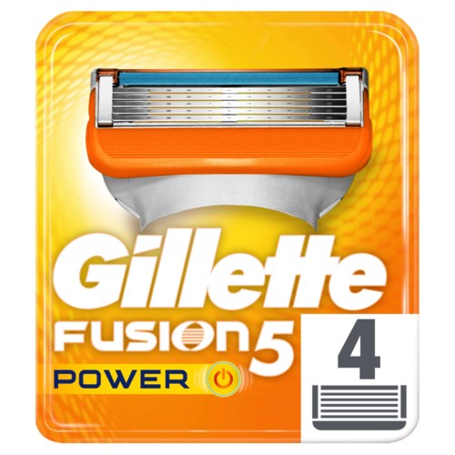 Gillette Fusion5 Power Razor Blades 4-pack 4 st