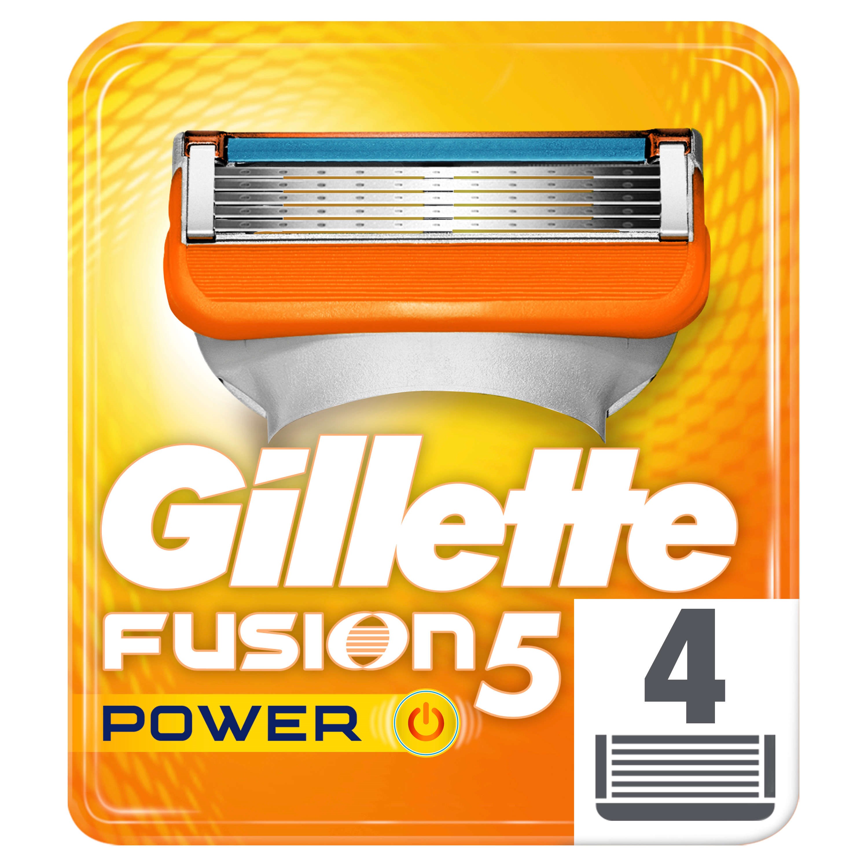 Gillette Fusion5 Power Razor Blades 4-pack 4 st