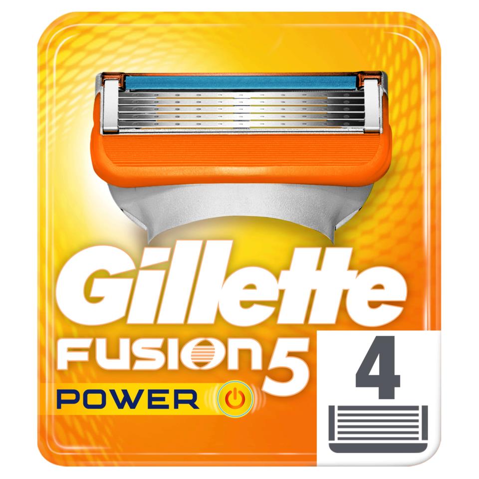 Gillette Fusion5 Power Razor Blade Refills, 4 pcs 