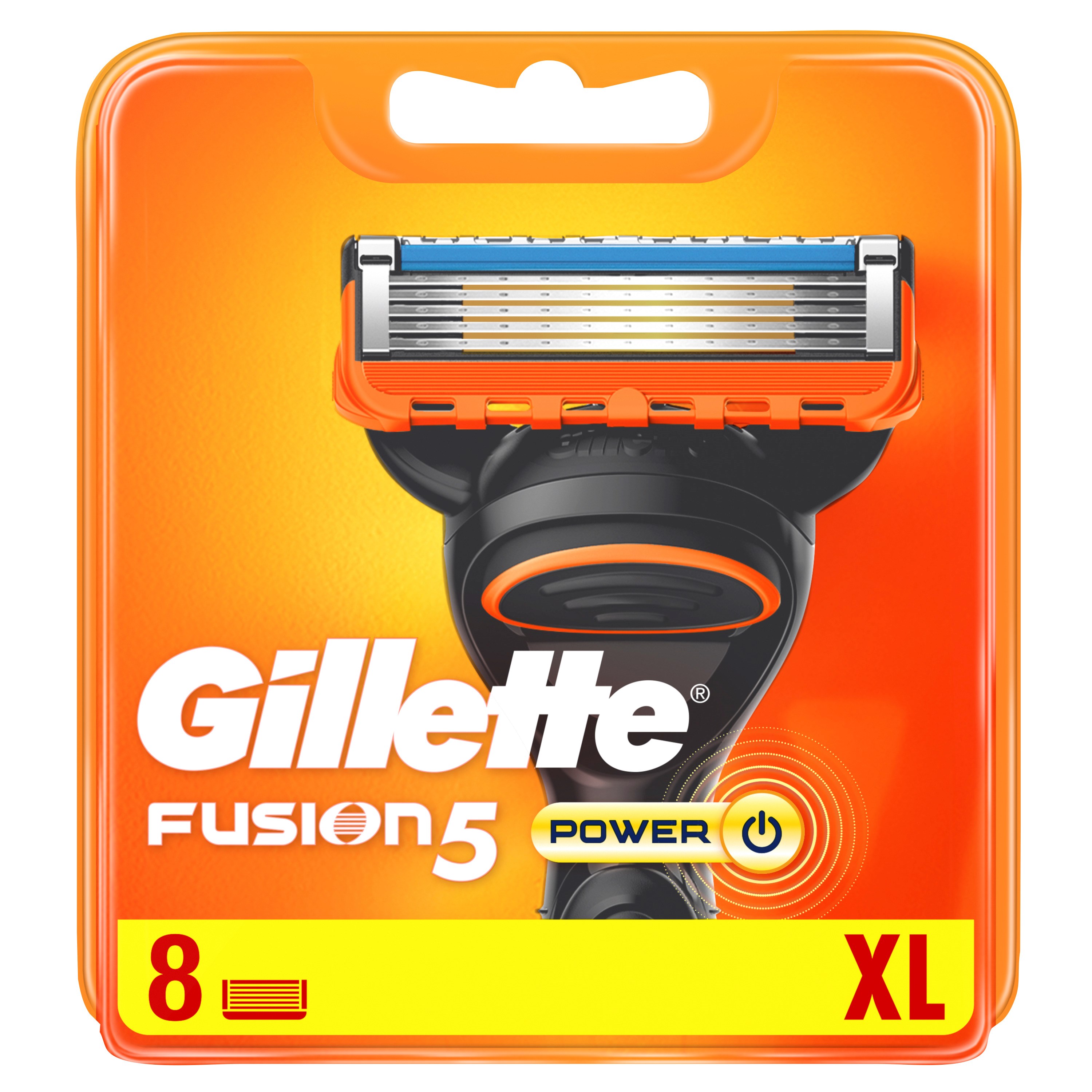 Läs mer om Gillette Fusion5 Power Razor Blades 8-pack