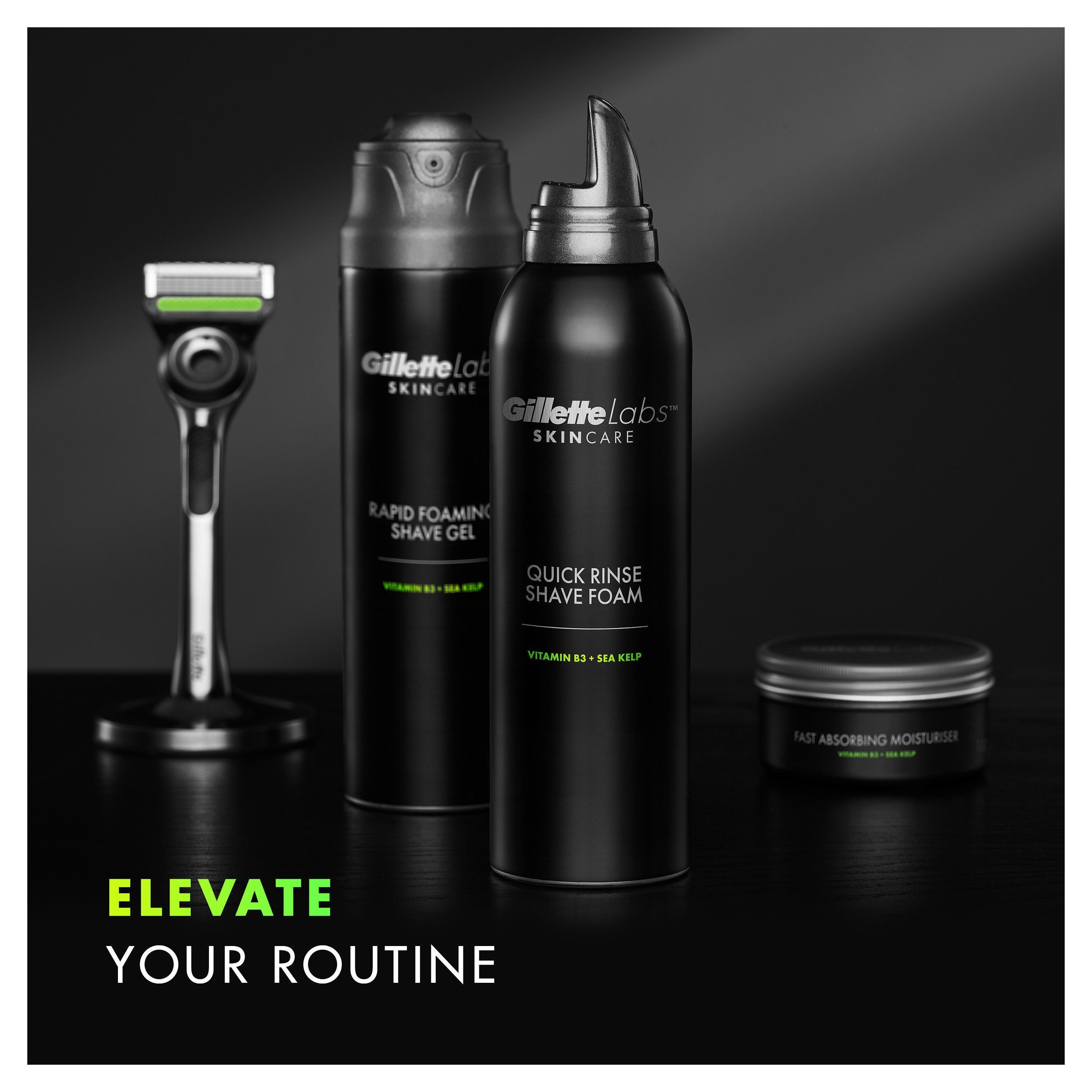 Gillette Labs Quick Rinse Shave Foam 240 ml (obrázok 6)