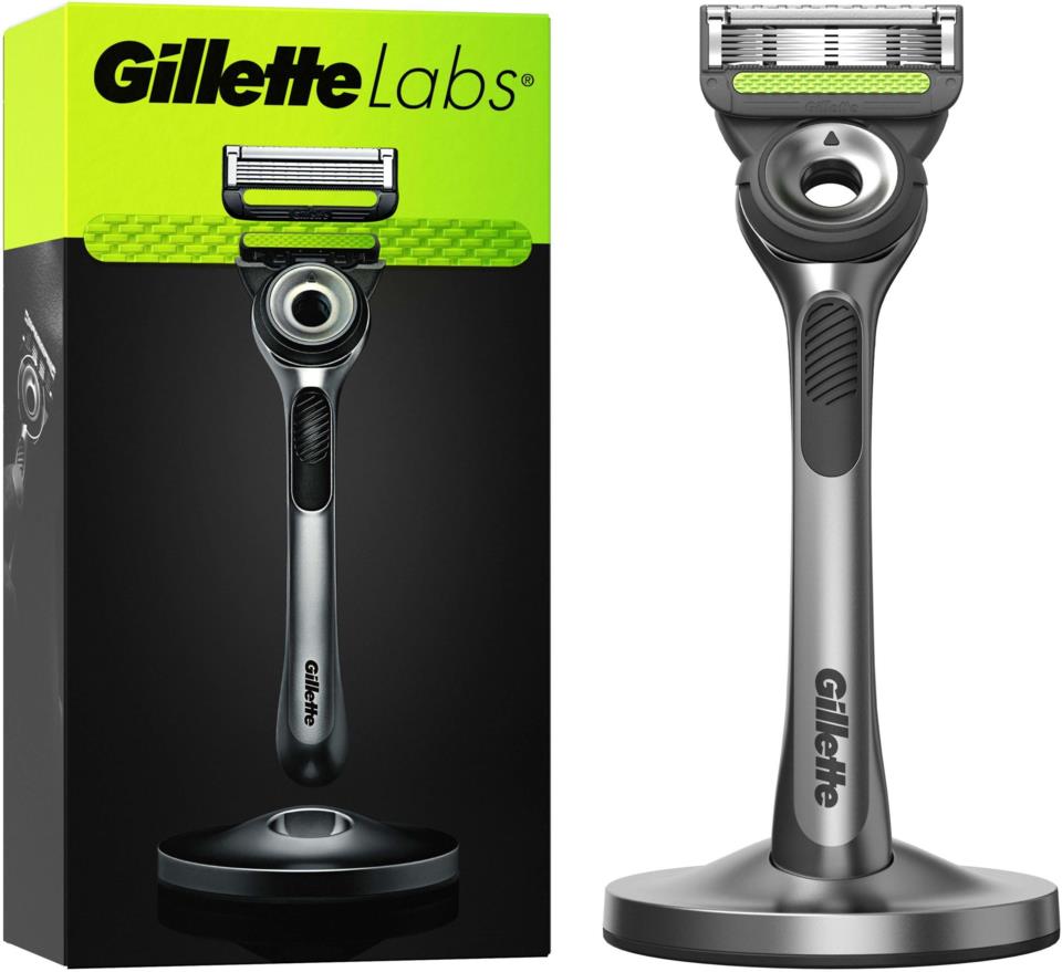 Gillette Labs Razor With Exfoliating Bar & Stand
