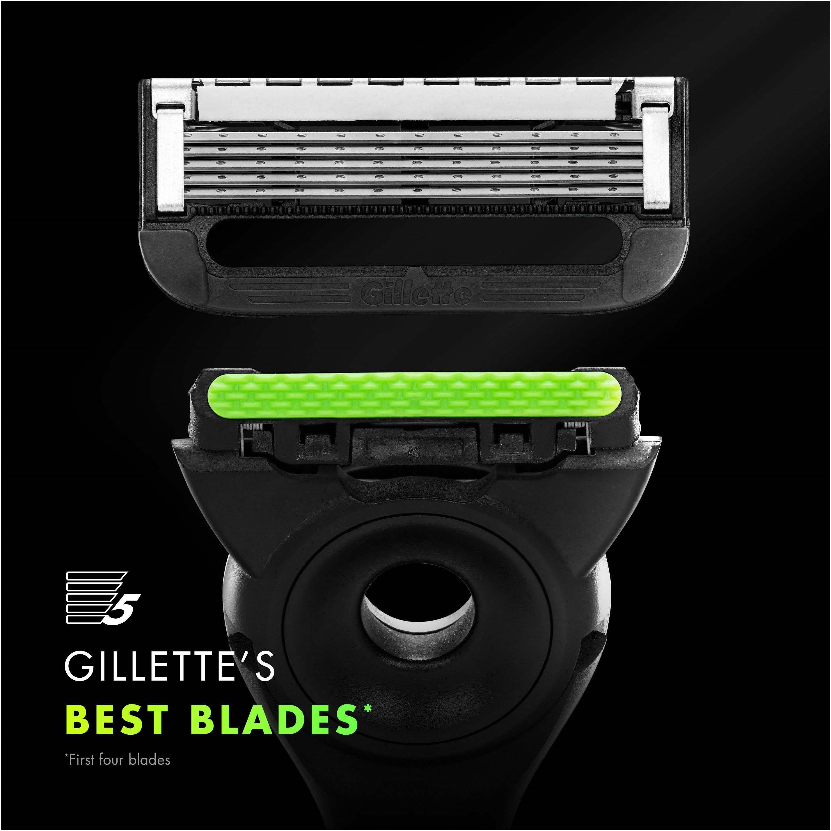 Gillette Labs Razor With Exfoliating Bar & Stand (obrázok 5)