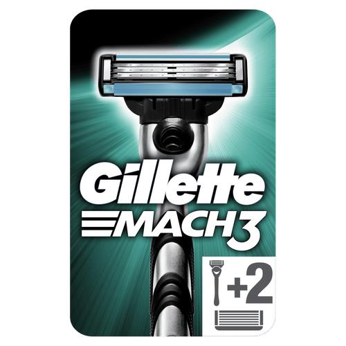 Gillette Mach3 rakhyvel för män + 3 Blad 