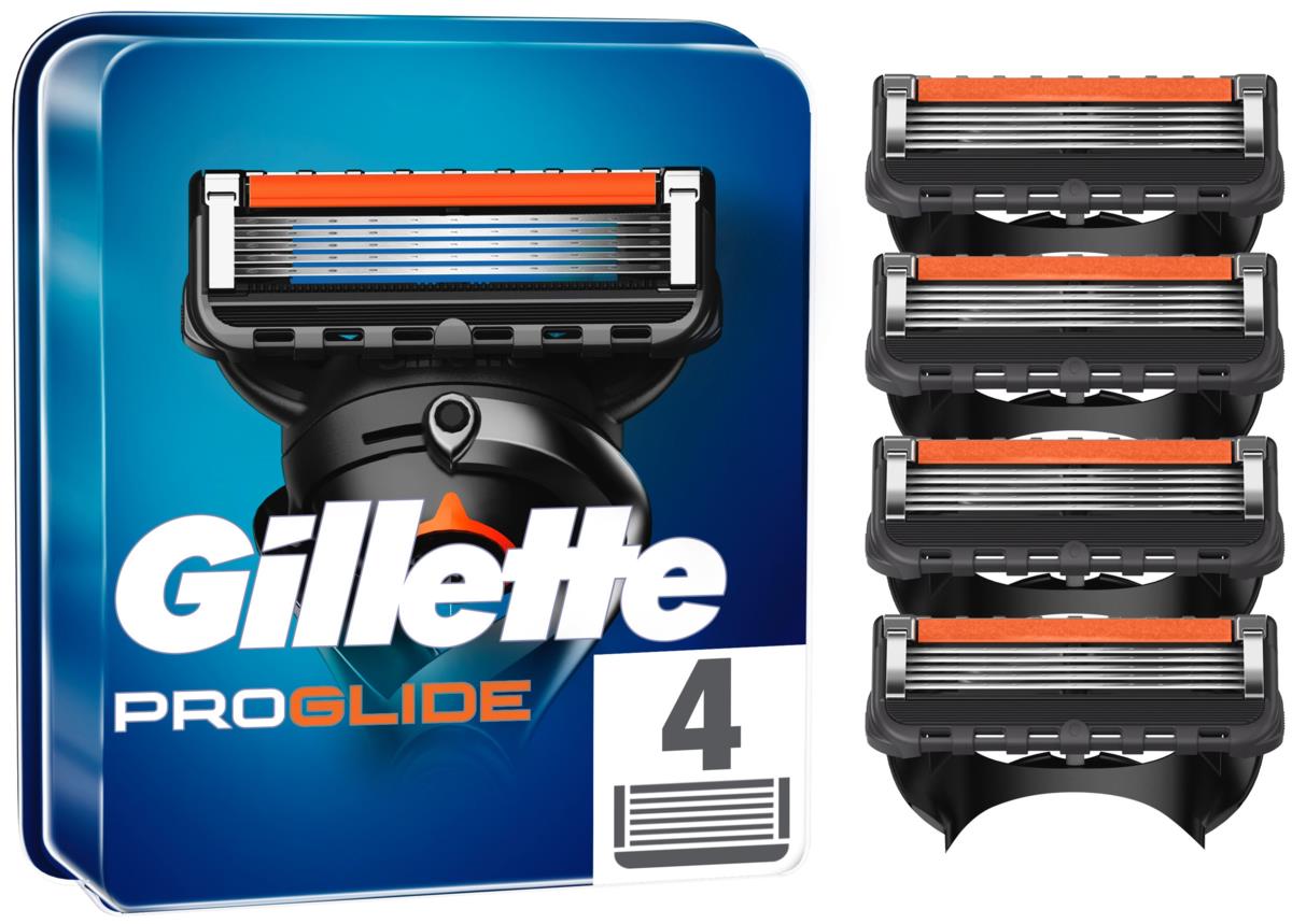 Gillette ProGlide Chill Men's Razor Blades, 4 Blade Refills