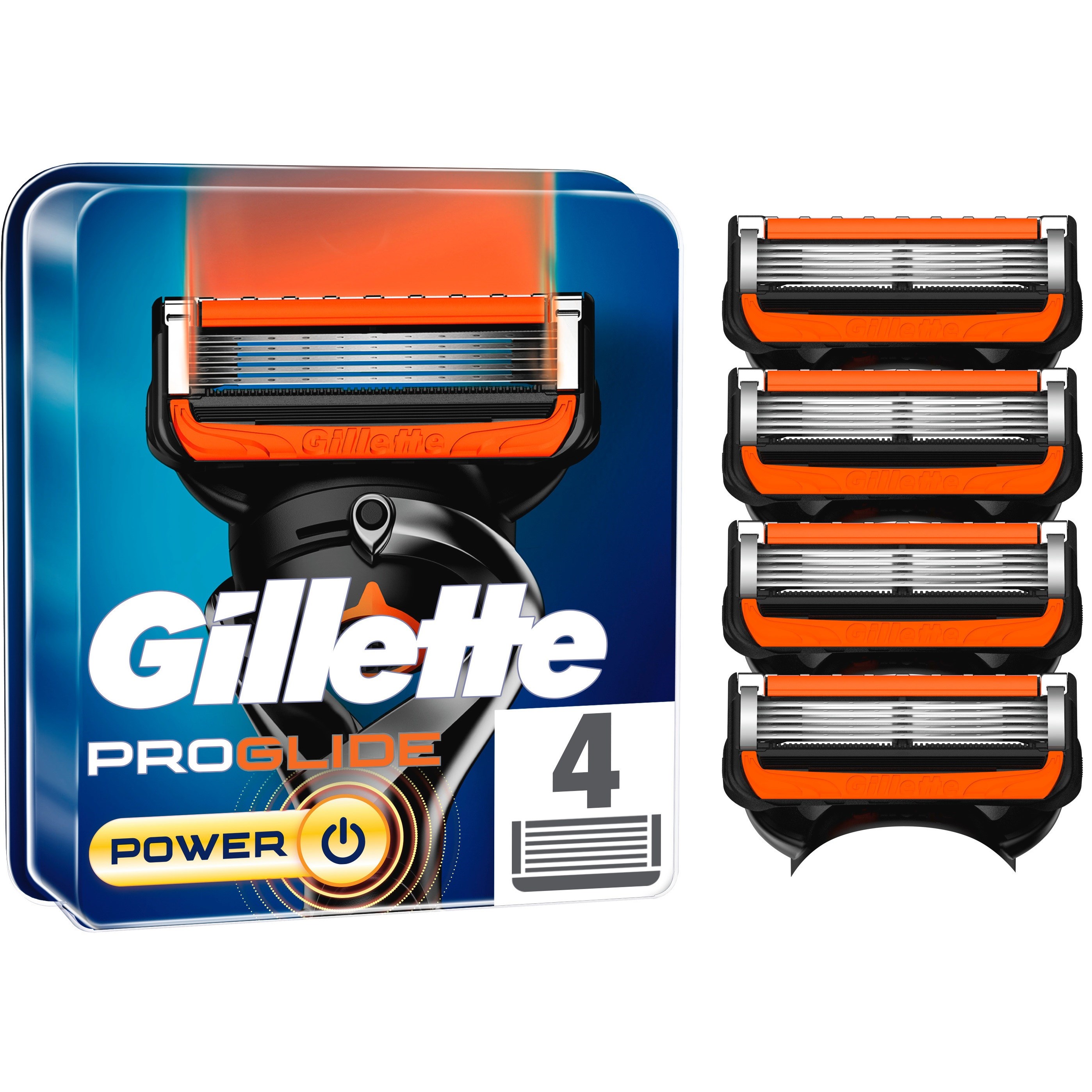 Läs mer om Gillette ProGlide Power Razor Blades 4-pack 4 st
