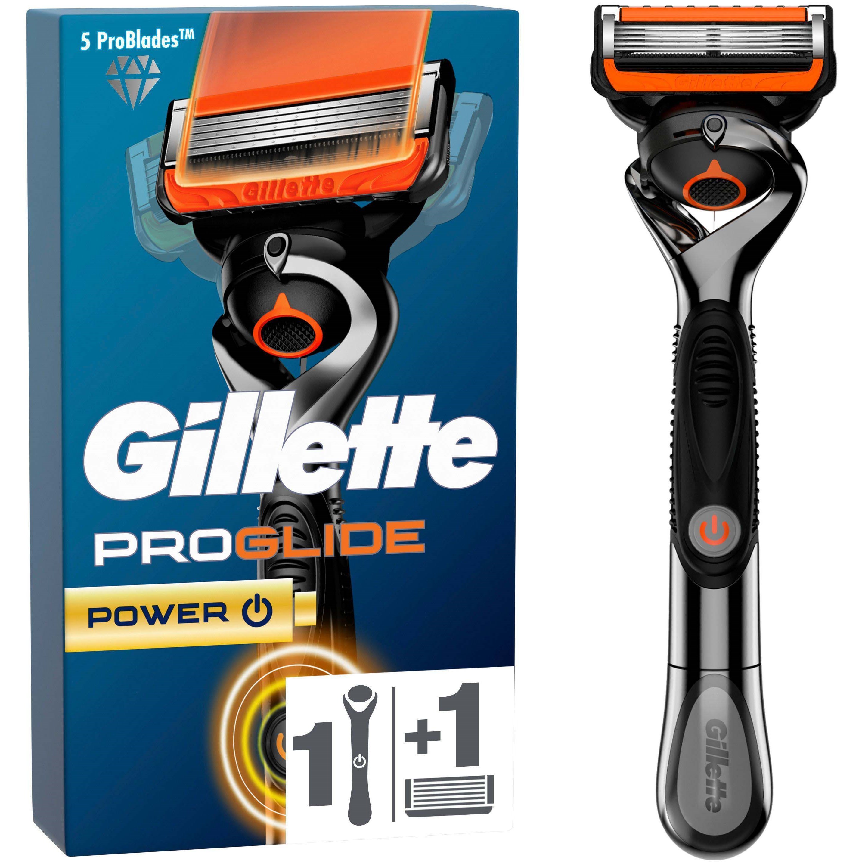 Läs mer om Gillette ProGlide Power Razor for men 1 razor blade refill