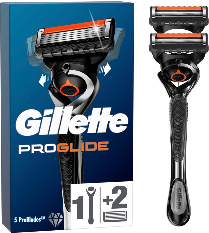 Gillette ProGlide Razor for men 2 razor blade refills