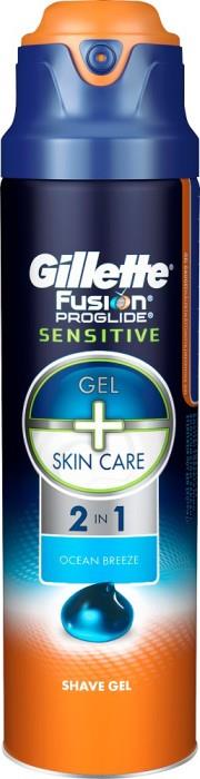 Gillette Fusion ProGlide Sensitive Active Sport Shaving Gel 170 ml