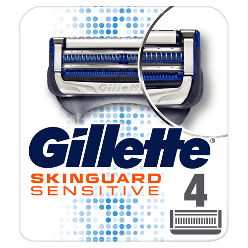 Gillette SkinGuard Sensitive Razor Blades 4-pack 4 st