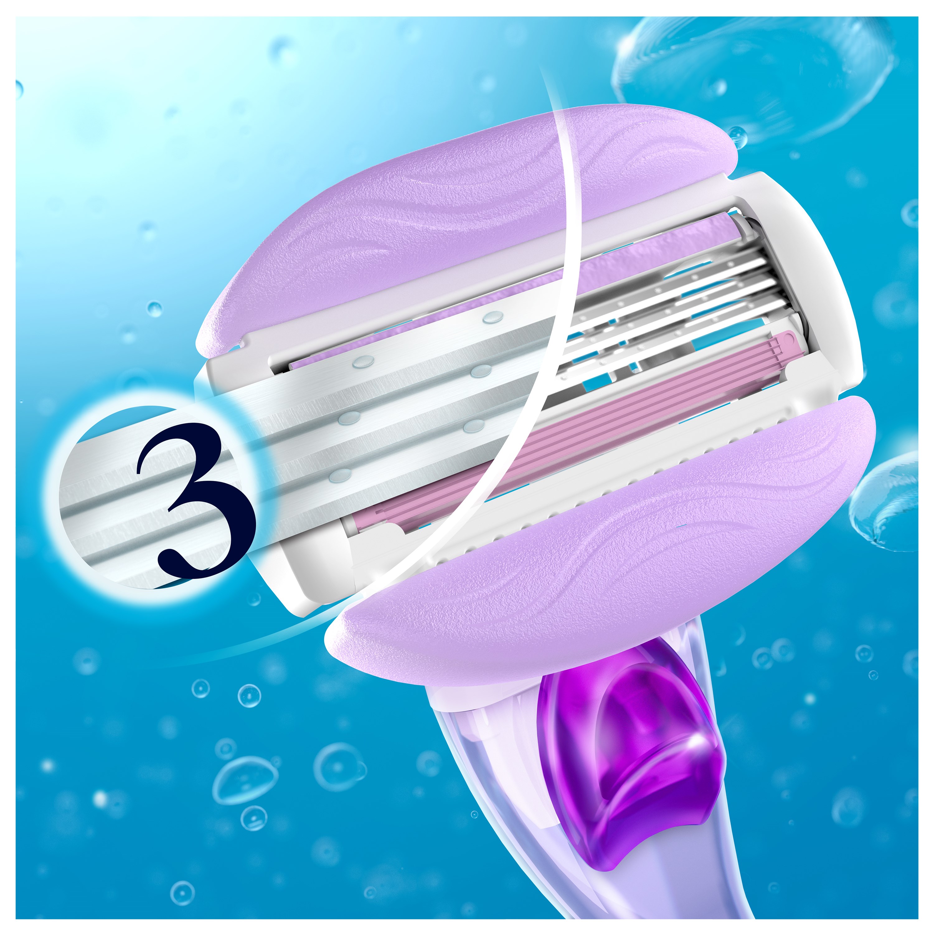 Gillette Venus ComfortGlide Breeze Razor Blades 4-pack 4 szt. (obrázok 4)