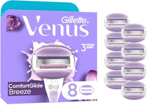Gillette Venus ComfortGlide Breeze Razor Blades 8 st