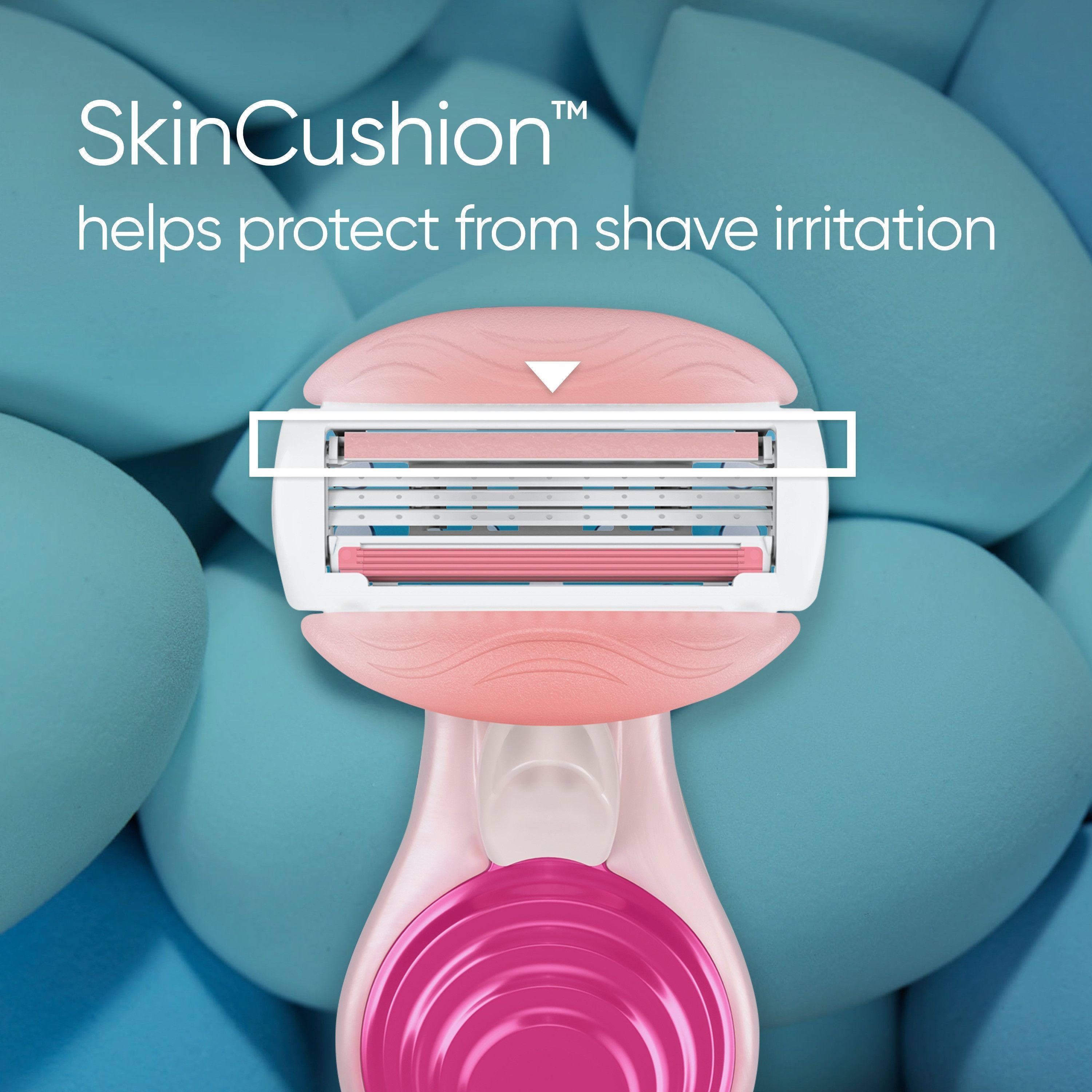 Gillette Venus Venus Comfortglide Snap Women's Razor 1 Blade 3 Builtin (obrázok 3)