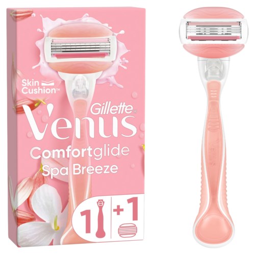 Gillette Venus Venus Comfortglide Spa Breeze 1 Blade 3 builtin blades