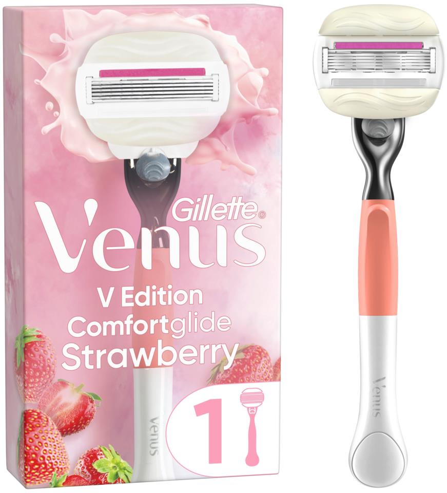 Gillette Venus Comfortglide Strawberry Razor - 1 Blade