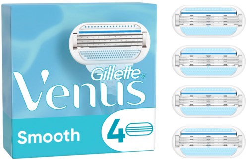 Gillette Venus Smooth Razor blades 4-pack 4 st