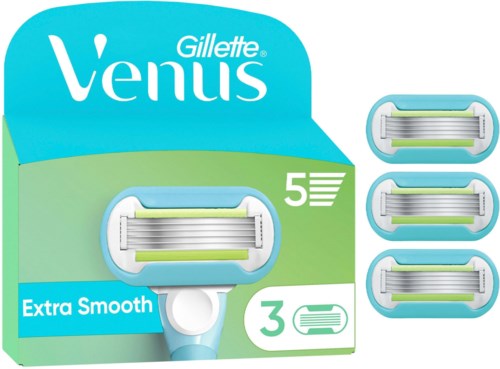 Gillette Venus Extra Smooth Razor Blades Women 3 st