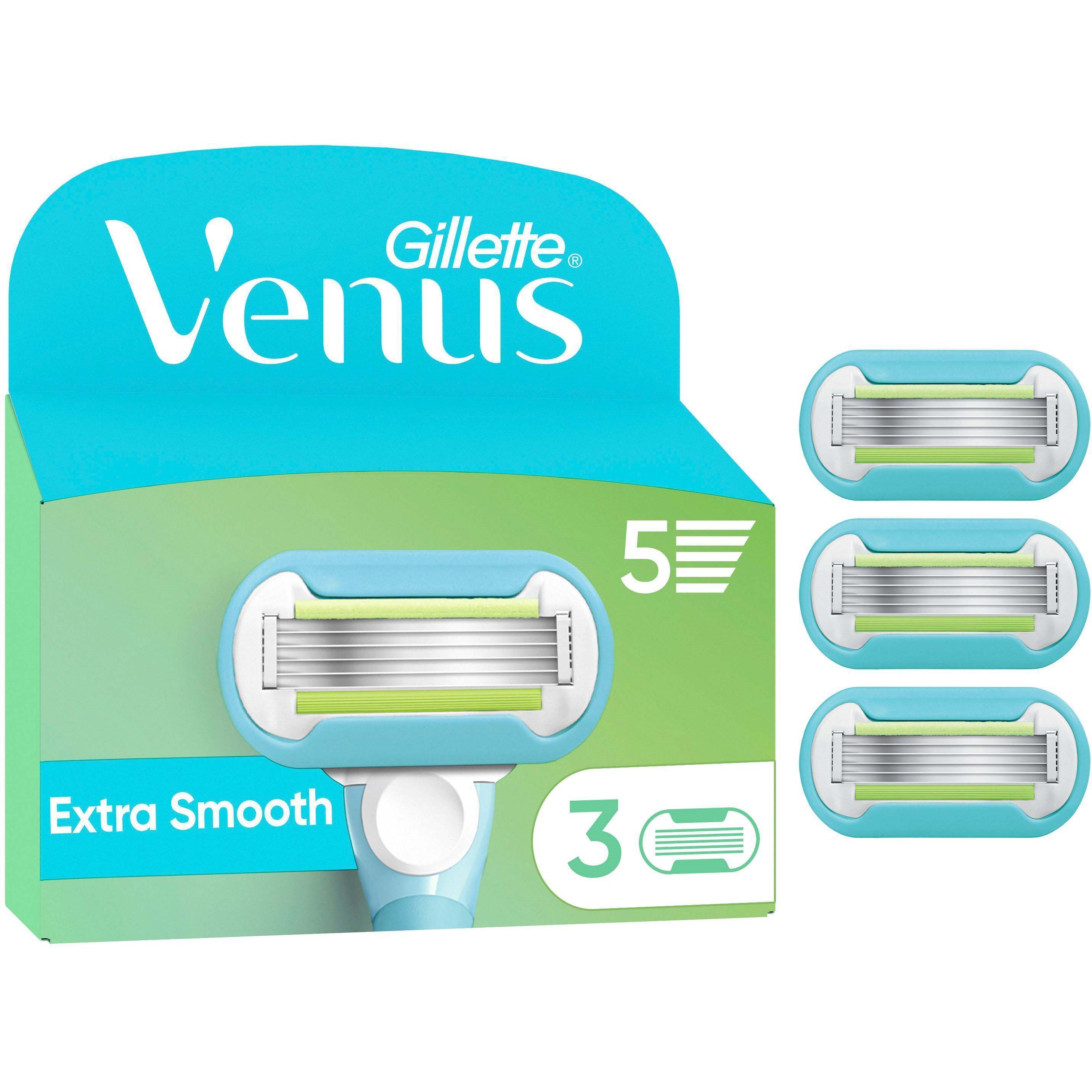 Gillette Venus Extra Smooth Razor Blades Women 3 stk