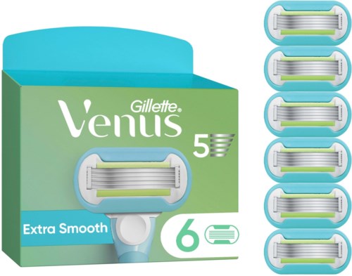 Gillette Venus Extra Smooth Razor Blades Women 6 st