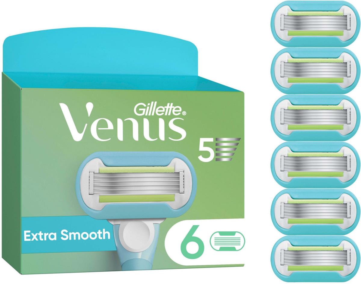 Gillette Venus Extra Smooth Razor Blades Women 6 st | lyko.com