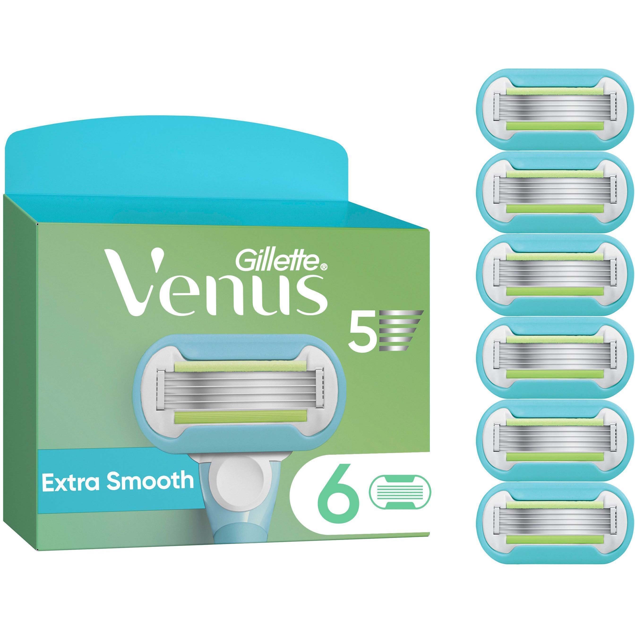 Gillette Venus Extra Smooth Razor Blades Women 6 stk billede