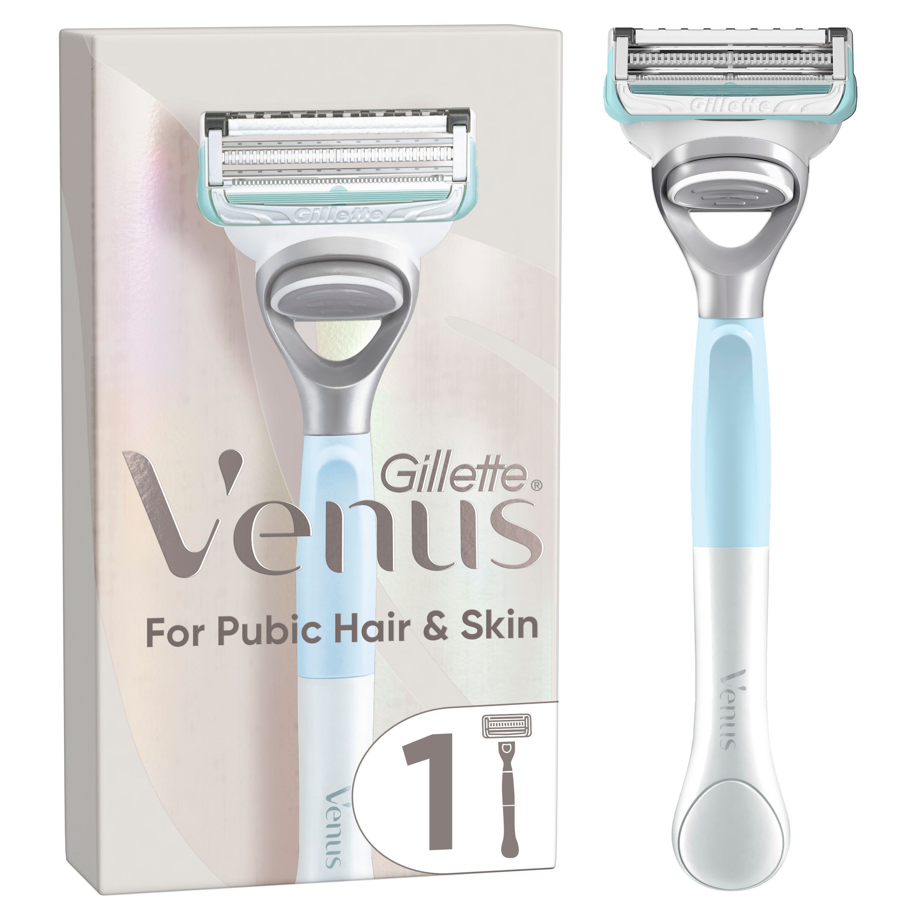 Läs mer om Gillette Venus For Pubic Hair & Skin Womens Razor