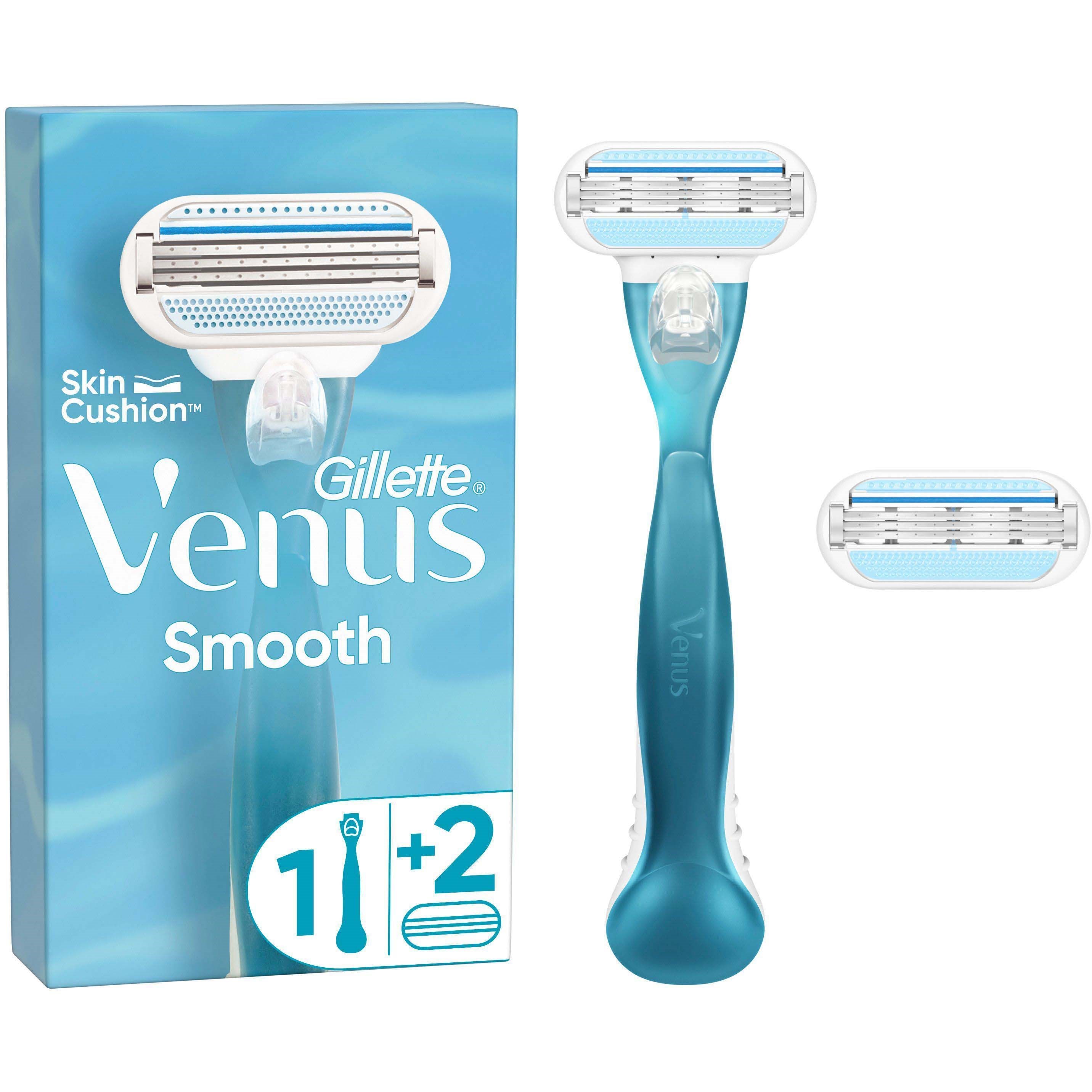 Läs mer om Gillette Venus Smooth Razor 2 razor blade refills