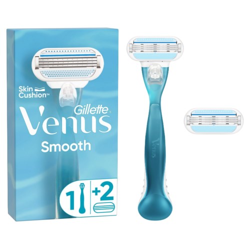 Gillette Venus Smooth Razor 2 razor blade refills | lyko.com