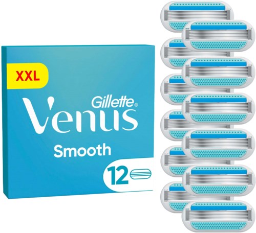 Gillette Venus Smooth Razor Blades Women 12 st
